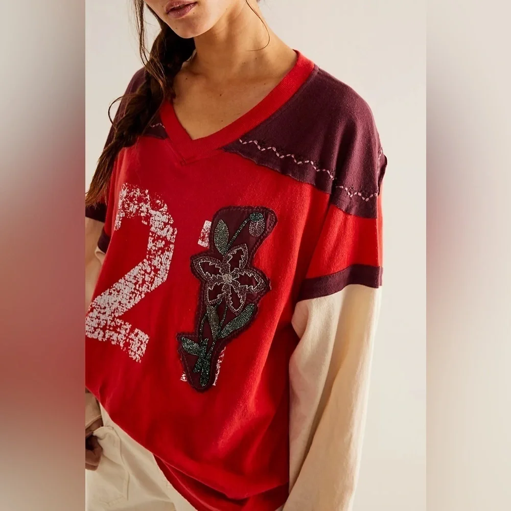 We The Free Halftime Tee Size Large NWT